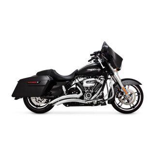 Vance & Hines, 2-1/2" Big Radius 2-2 exhaust. Chrome