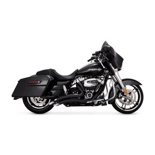 Vance & Hines, 2-1/2" Big Radius 2-2 exhaust. Black