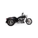 Vance & Hines, 4" Twin Slash Round slip-ons. Chrome
