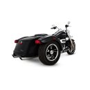 Vance & Hines, 4" Twin Slash Round slip-ons. Chrome