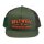Biltwell Patrol trucker hat camo/orange