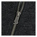 Biltwell Wings zip-up thin hoodie black/charcoal