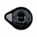 S&S Mini Teardrop Stealth Luftfilter Deckel schwarz