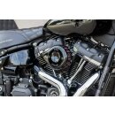 S&S Mini Teardrop Stealth Luftfilter Deckel schwarz