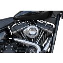 S&S Stealth Mini Teardrop Luftfilter Kit chrom für Harley M8 17-25