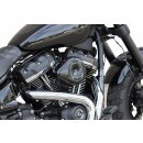 S&S Stealth Mini Teardrop Luftfilter Kit chrom für Harley M8 17-25