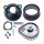 S&S, Mini Teardrop Stealth air cleaner kit. Chrome