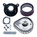 S&S Stealth Mini Teardrop Luftfilter Kit chrom...