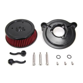 High Performance Sucker Tuning Luftfilter schwarz für Harley Twin Cam 99-16