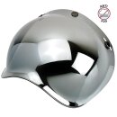 BILTWELL ANTI-FOG BUBBLE SHIELD Chrom verspiegelt