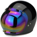 BILTWELL ANTI-FOG BUBBLE SHIELD Regenbogen verspiegelt