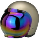 BILTWELL ANTI-FOG BUBBLE SHIELD Regenbogen verspiegelt