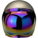 BILTWELL ANTI-FOG BUBBLE SHIELD Regenbogen verspiegelt