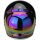 BILTWELL ANTI-FOG BUBBLE SHIELD Regenbogen verspiegelt