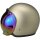 BILTWELL ANTI-FOG BUBBLE SHIELD Regenbogen verspiegelt