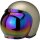 BILTWELL ANTI-FOG BUBBLE SHIELD Regenbogen verspiegelt