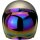 BILTWELL ANTI-FOG BUBBLE SHIELD Regenbogen verspiegelt