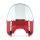NC Beaded Heavy Dutyâ„¢ Windshield - Red