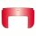 National Cycle, Beaded 5-bolt lower window. Red