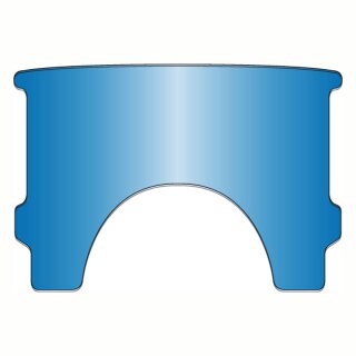 National Cycle, repl. adj. lower window (style A). Blue