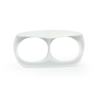 Pointed headlamp bezel