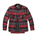 RSD Gorman plaid shirt brick red