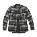 RSD Gorman plaid shirt black/charocal