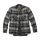 RSD Gorman plaid shirt black/charocal