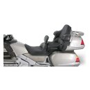 Mustang 1-piece 2-up touring seat heated plain black