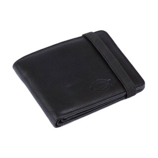 Dickies Wilburn leather wallet black