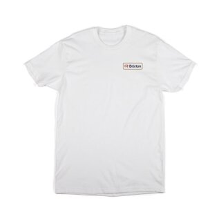 Brixton Valspar II short sleeve tee white