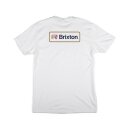 Brixton Valspar II short sleeve tee white