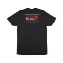 Brixton Messenger short sleeve tee black