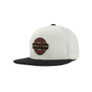 Brixton Speedway snap back cap off white/black