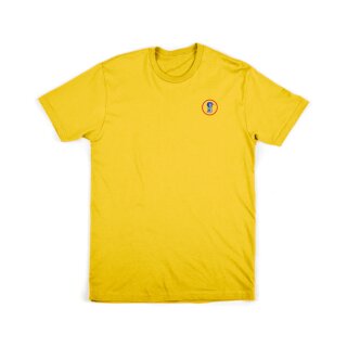 Brixton Fang short sleeve tee yellow