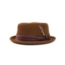 Brixton Stout pork pie hat coffee