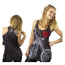 Lethal Threat La Motorcycle Lips TT tanktop