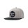 Brixton Wheeler snapback cap light heather grey/black