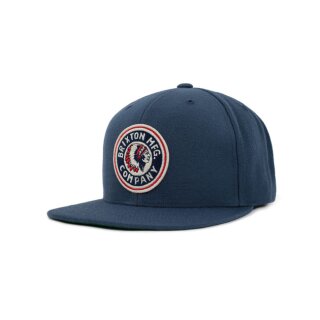 Brixton Rival snap back cap ocean