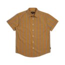 Brixton Charter woven short sleeve shirt yellow