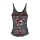 Lethal Threat USA Girl Skull Lace Up Tank Top