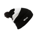 ROEG Averell Pom Knit beanie black/white/black