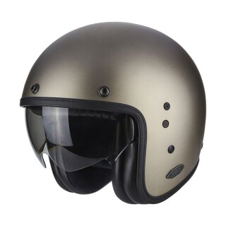 Scorpion Belfast jet helmet solid titan