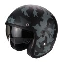 Scorpion Belfast jet helmet Mission matte black/grey