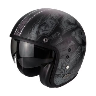 Scorpion Belfast jet helmet Urbex matte black/silver