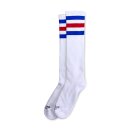 American Socks Knee High American Pride, blue/red/blue strip
