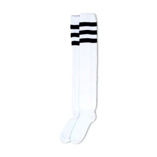 American Socks Ultra High Old School, triple black striped