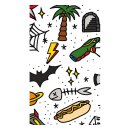 American Socks Signature Tattoo Boy, 8 inch