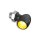 Kellermann Atto® bullet Motorrad LED Blinker schwarz getönt E-geprüft