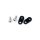 Kellermann Bullet Atto mounting bracket kit C black